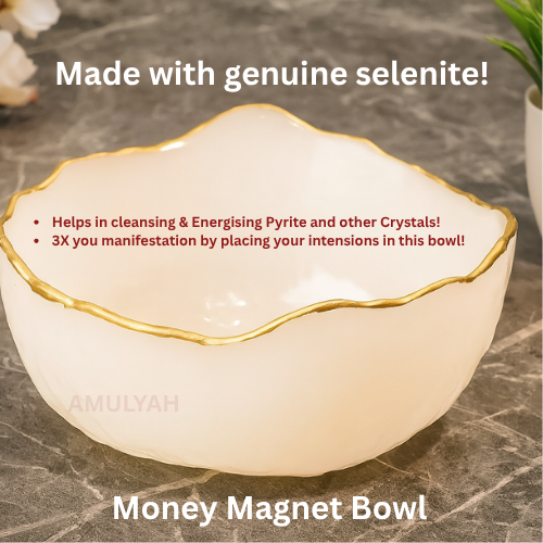 Money Magnet Bowl (FREE Pyrite Crystal)
