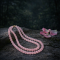 Rose Quartz Mala with 108 Beads (8mm)
