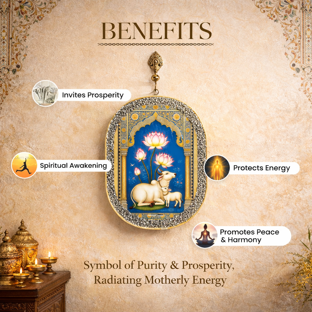 Surabhi Kamal Lakshmi Pyrite Plate