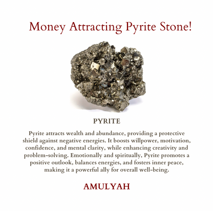 Money Magnet Pyrite Pyramid.