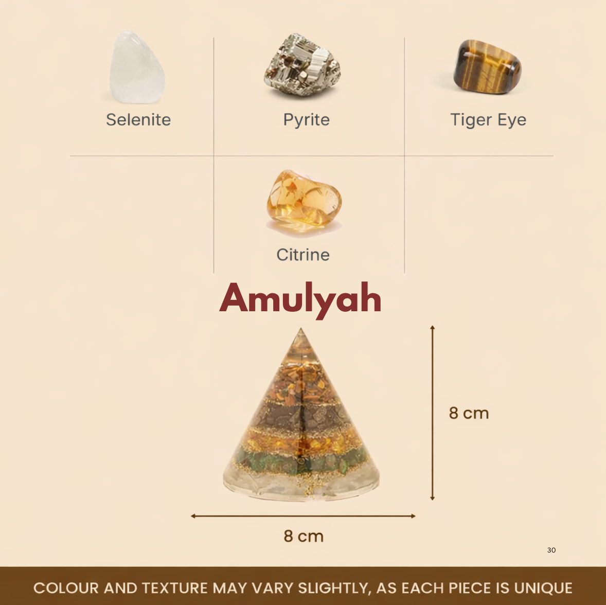 Dhan Prapti Cone with Selenite Base