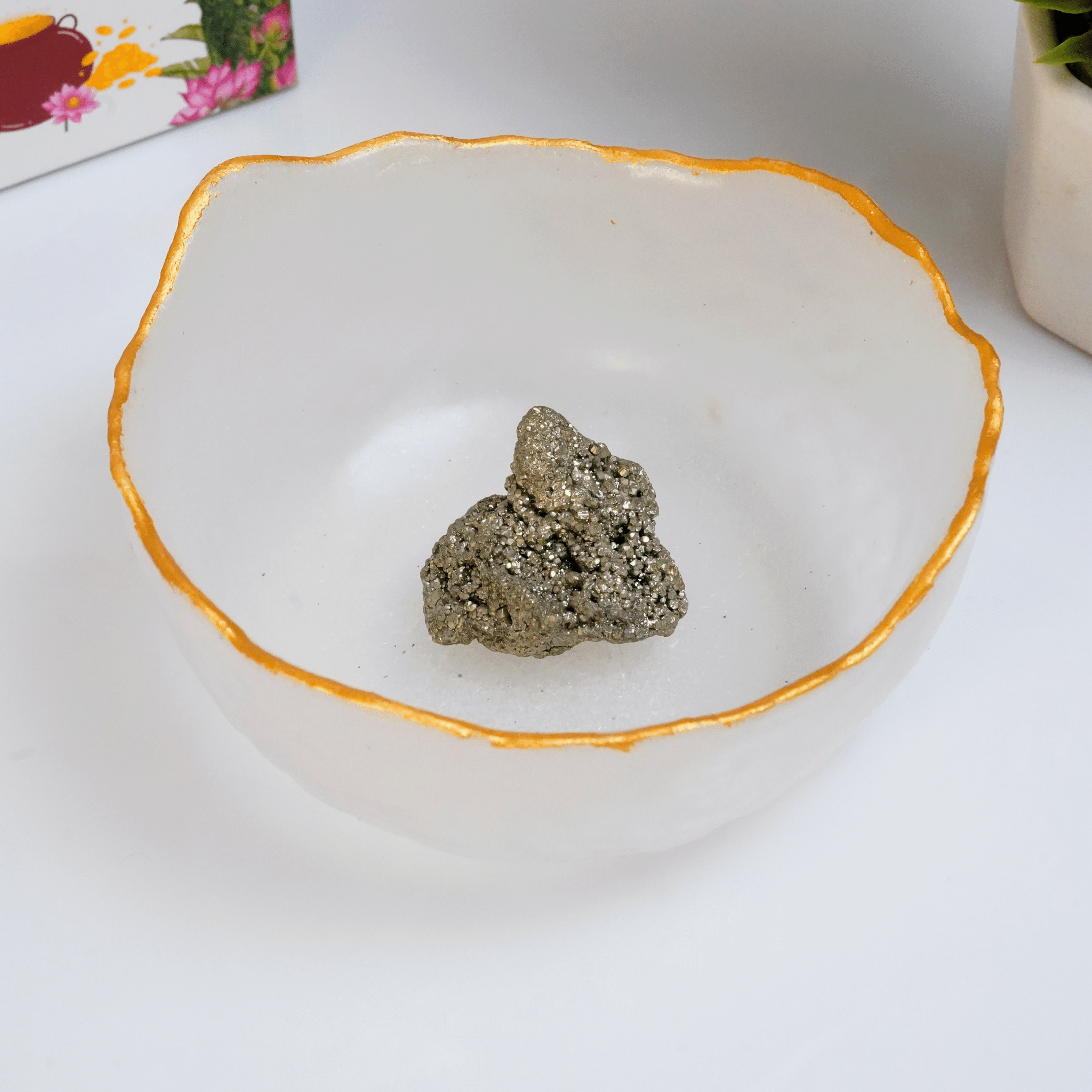 Money Magnet Bowl (FREE Pyrite Crystal)